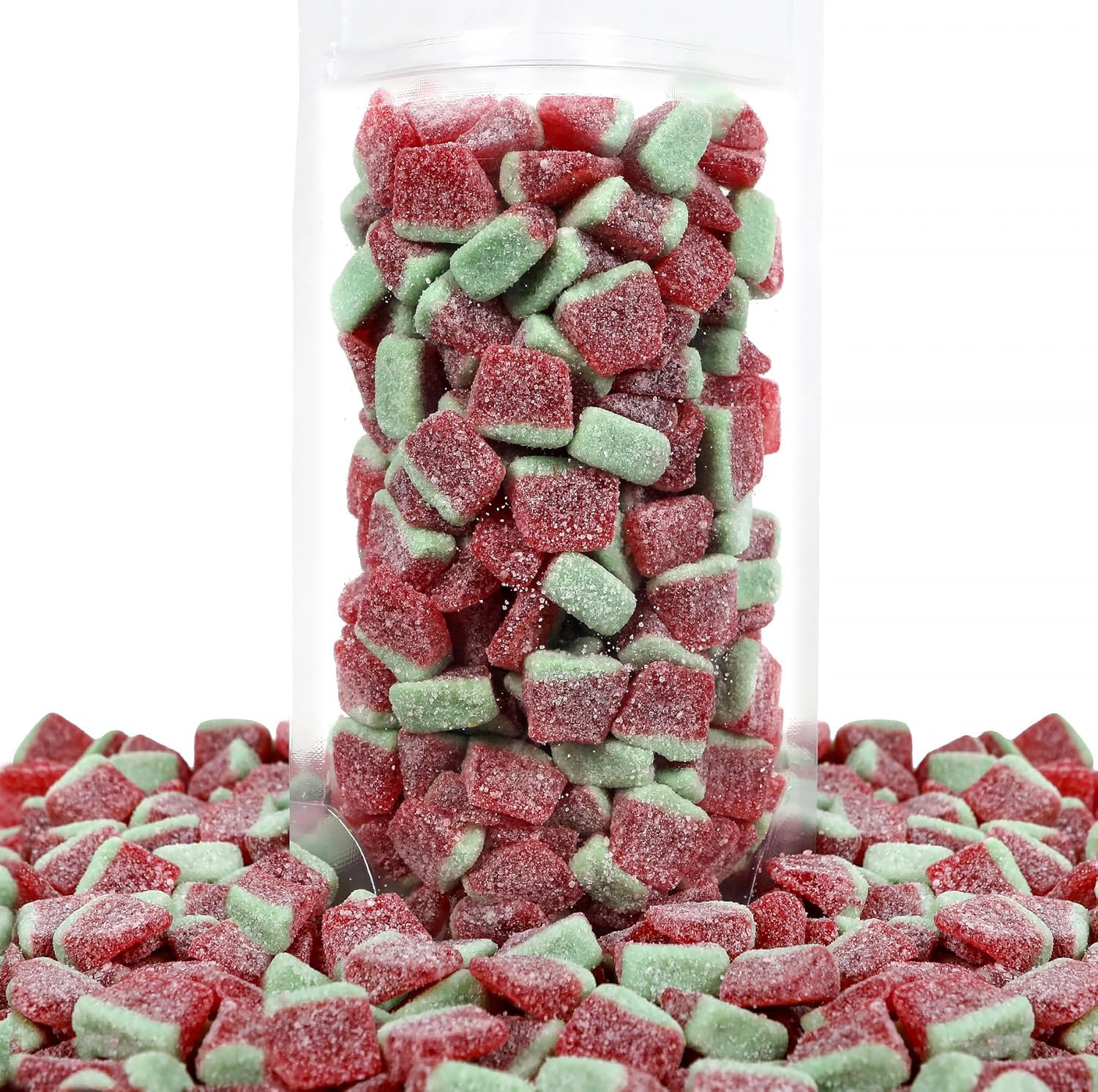 Smarty Stop Sour Watermelon Wedge Slices Bite Gummy Candy (2 Pound (Pack of 1))