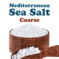Food to Live - Mediterranean Sea Salt, 8 Pounds Coarse Grain, Pure Crystals, No Additives, No Preservatives, Vegan, Kosher, Bulk