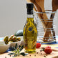 KORVEL Extra Virgin Olive Oil with Truffle, Glass Bottle Amphora, 250 ml (8.45 fl oz)