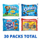 Nabisco Team Favorites Variety Pack, OREO Mini, CHIPS AHOY! Mini, Teddy Grahams Honey & Barnum s Animal Crackers, Christmas Sto