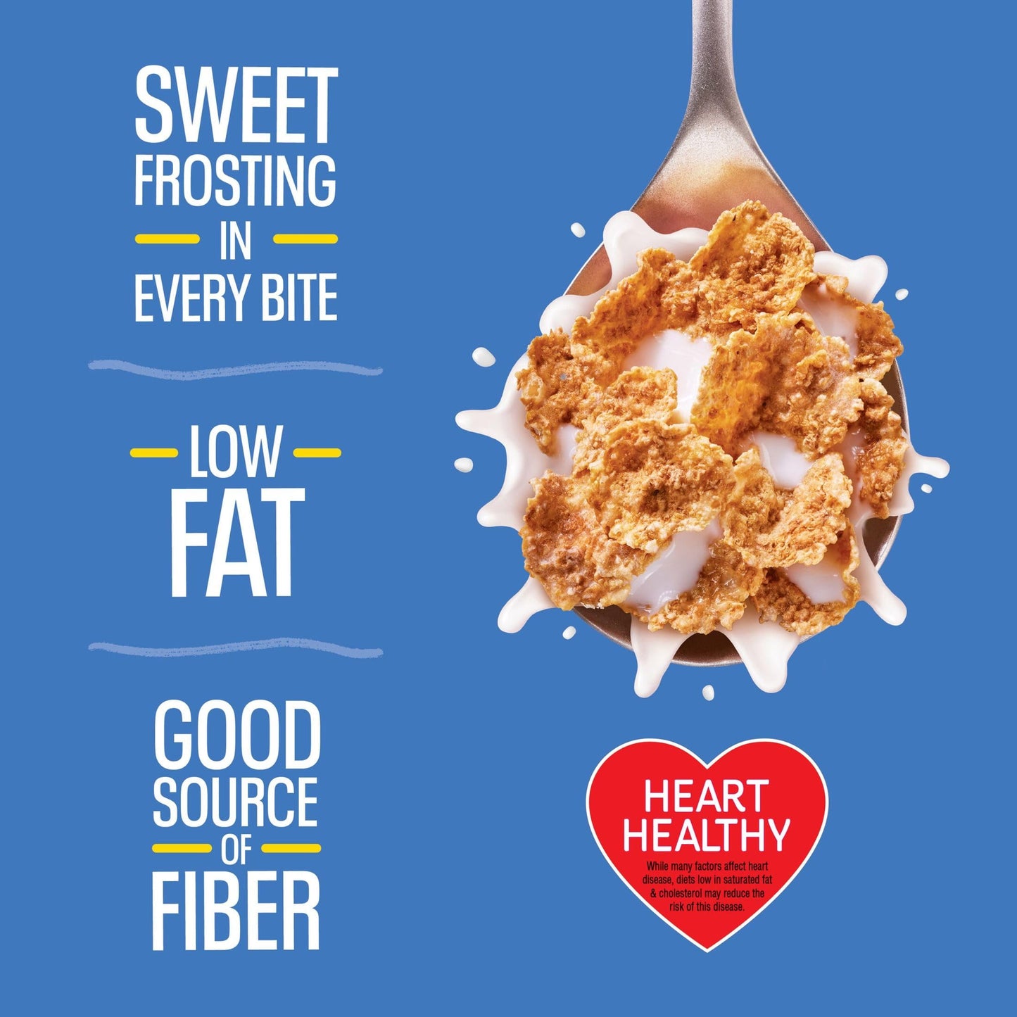 Kellogg'S Frosted Bran Breakfast Cereal, Fiber Cereal, Family Breakfast, Original, 12.7Oz Box (1 Box)