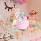 Unicorn Cake Topper, Qoadwem 15Pcs Unicorn Rainbow Cake Toppers For Girls With Rainbow Heart Unicorn Cloud Balloon Happy Birthda