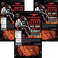 Creeping Ghost    Carolina Reaper Jerky Beef Three - 3Oz Bags The Reaper Is The Hottest Pepper In The World! Sweet With Heat!
