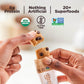 Perfect Bar Mini, Dark Chocolate Chip Peanut Butter Protein Bar, Protein Snack, Snack Bar, Organic, Gluten Free, Soy Free, Non G