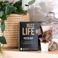 Better Buzz Life Blend Medium Roast Coffee Pods (Buzz Life) 12Ct., California Solar Energy Produced Recyclable Coffee Pods, Smal