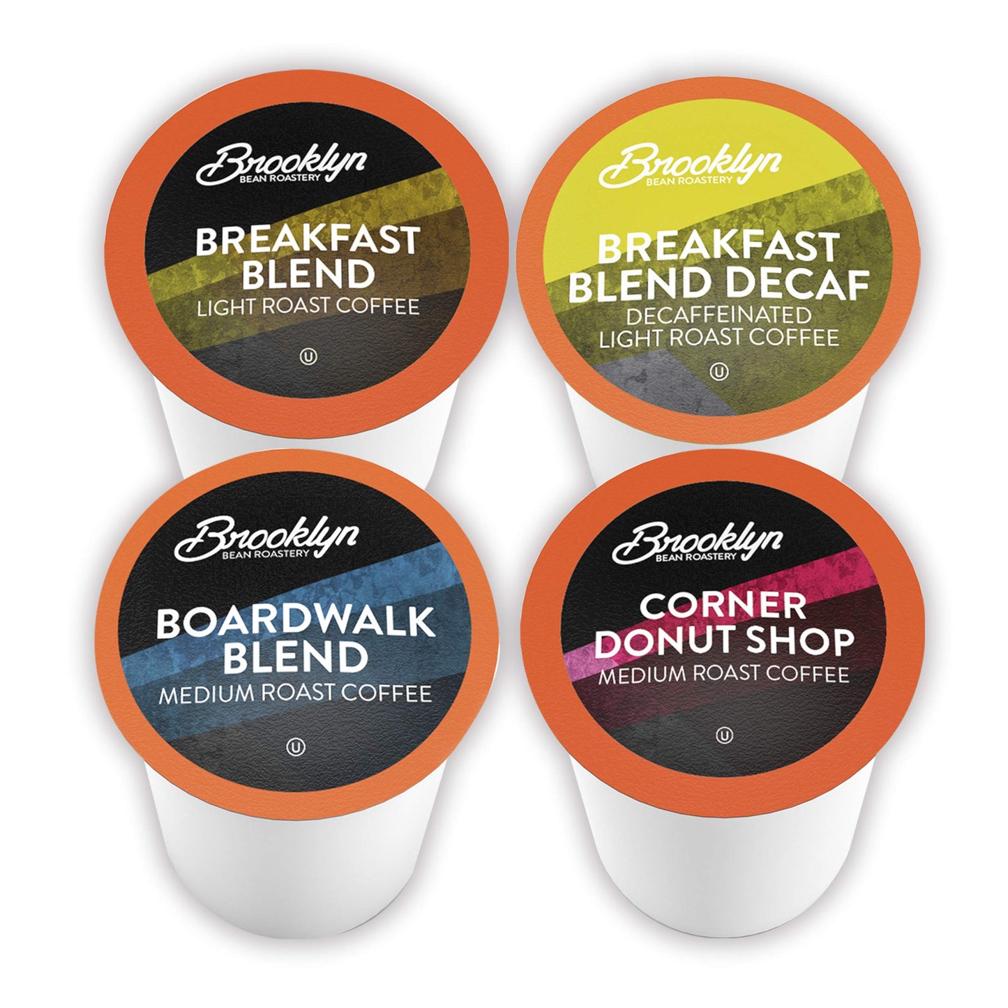 Brooklyn Beans Coffee Pods Breakfast Gourmet Variety Pack, 40 Count, Compatible with 2.0 Keurig K Cup malt-inspired