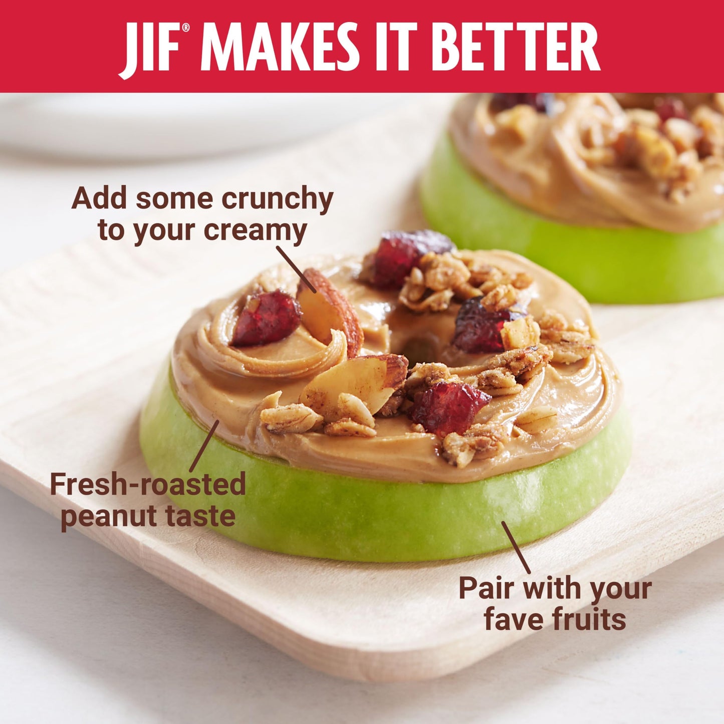 Jif To Go Creamy Peanut Butter, 1.1 Ounce (8 Pack)