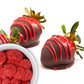 The Hampton Popcorn & Candy Company Red Chocolate Melting Wafers, 12 Ounce Bulk Bag, Ideal for Baking and Decorating