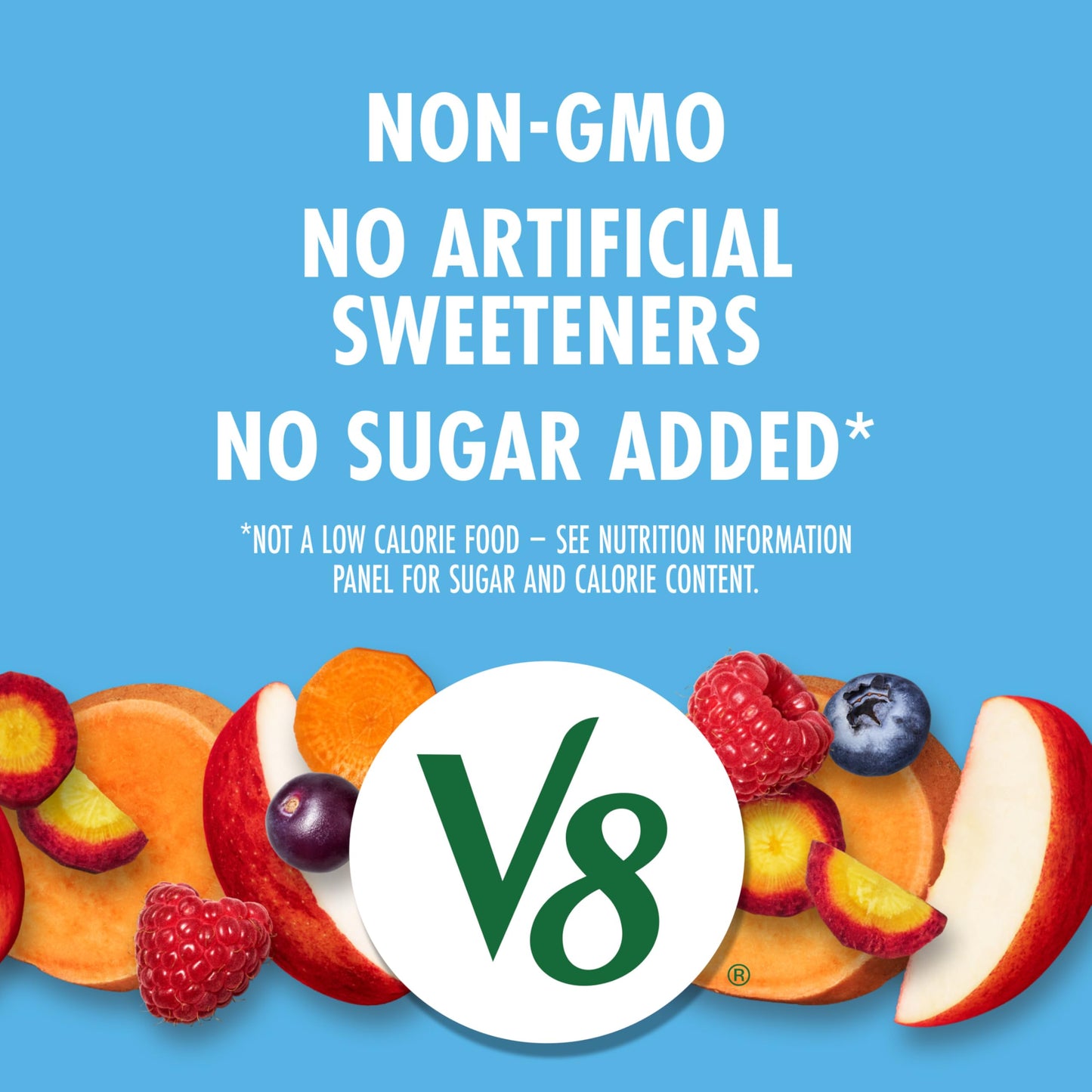 V8 Acai Mixed Berry 100% Fruit and Vegetable Juice, 46 fl oz Bottle (Pack of 4)