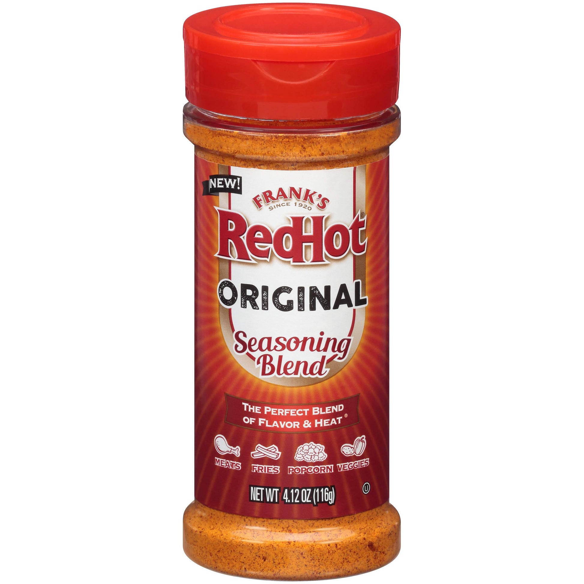 Frank'S Redhot Original Seasoning Blend, 4.12 Oz (Pack Of 6)