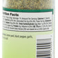 Frontier Seasoning Blends, Salt-Free Lemon Pepper, 2.08-Ounce Bottle