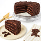 DAVIDS COOKIES 10 Chocolate Overload Layer Cake - Gourmet Delight, 115.2 oz, Ideal for Celebrations and Birthdays