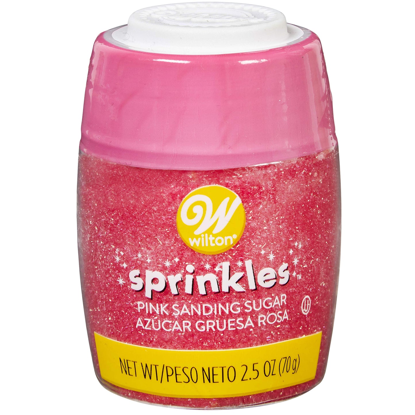 Wilton Sanding Sugar Sprinkles Assorted Colors; 2.5Oz (Pink)