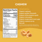 Tosi Cashew Protein Bars, Plant Based With Nuts, Gluten-Free Crunchy Snacks, Vegan, Organic, Flax & Chia Seeds, Soy-Free, Omega