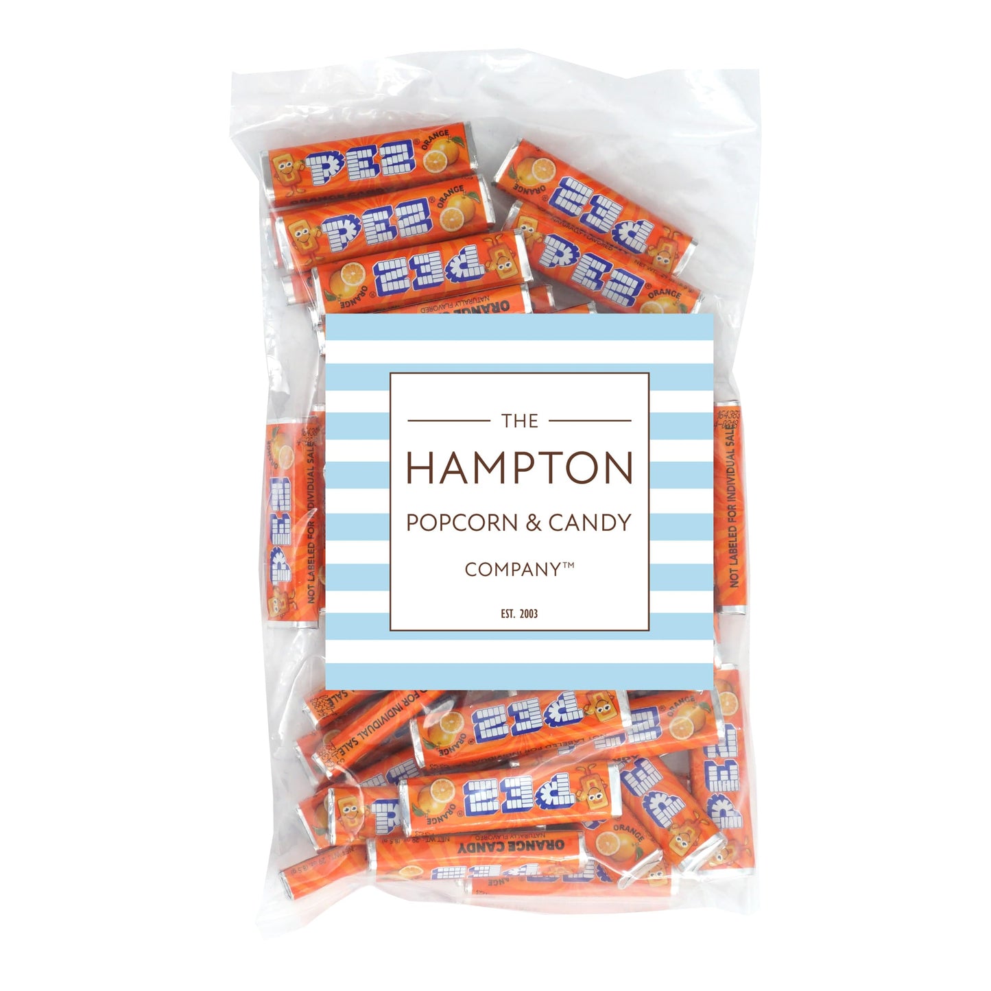 Candy Refills, Orange Flavor, 1 Pound Bulk Bag (Approx. 40 Pieces), Candy Wrapped