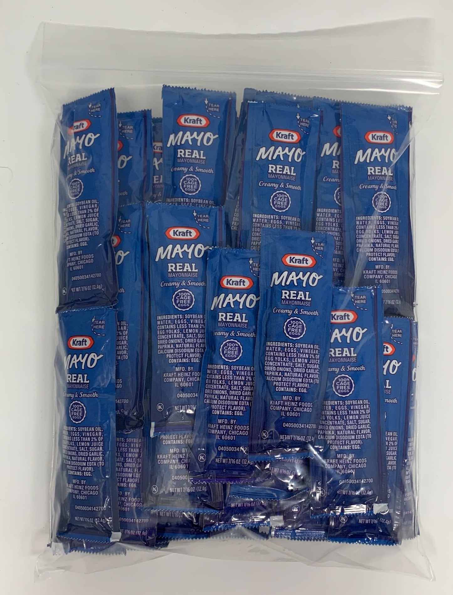 The Seasonal Shop Condiment Packets Variety Pack - 50 Single Serve Portions of Ketchup, Mustard, and Mayo - 200 Piece Set