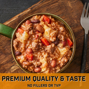 Peak Refuel Backcountry Bison Bowl | Chad Mendes Signature Meal | Premium Freeze-Dried Variety Meals | Hunting, Survival, Campin