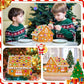 Weysat Large Gingerbread House Kit: 131 Pcs Holiday Cookie Decorating Kit - 8 Inch Easy To Assemble Christmas Gingerbread House Craft Creative Build & Gift For Xmas Diy Fun Party Favor Decor