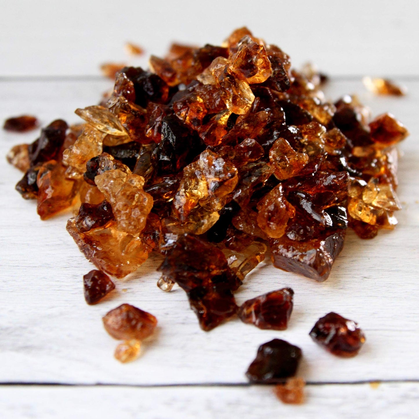 The Spice Lab Belgian Rock Sugar - 2 Pounds - Natural REAL Beet Sugar - Brown Rock Sugar - Teavana Style Tea Sugar - Perfect Sug