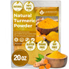 Lavendium Turmeric Powder, 100% Natural & Pure, Ground, 20oz (1.25 lbs), Vegan, No Additives, Gluten-Free