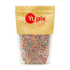 Yupik Birthday Cake Sprinkles, 2.2 lb (35.2 oz), Rainbow Nonpareil Sprinkles, Gluten-Free, Kosher, Cholesterol-Free, Sodium-Free