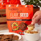 Flackers Organic Savory Flaxseed Crackers, Gluten Free, Non Gmo, Vegan, Keto Snack, 8G Fiber, 3G Net Carbs, 5 Ounce 1-Pack