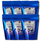 Packs 6 - Pure Butterfly Pea Flower Powder 1.76oz | 100% Natural Blue Herbal Tea | Vibrant Color for Drinks & Food | Natural Foo