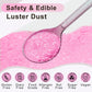 Purple Edible Glitter For Cocktails Easter Luster Dust Edible Cake Glitter 15G Food Grade Drinks Shimmer Powdered For Cake Cupca