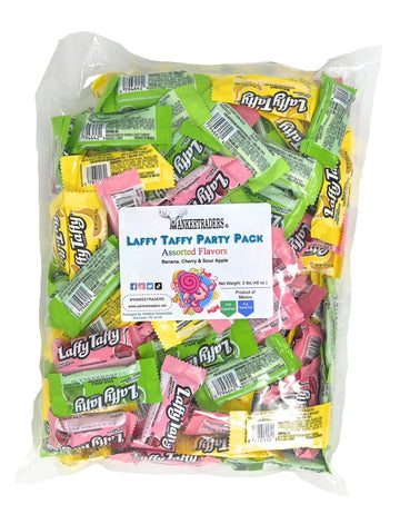 Laffy Taffy Party Pack, Assorted Flavors, 3 Pounds Bulk