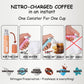 Coffee to the Moo Nitro Cold Brew Coffee Concentrate Mix Pack, KETO, Collagen & Mushroom, 6 Cups, Travel Friendly, Instant Hot or Iced