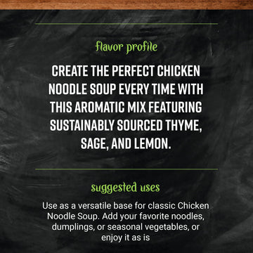 Frontier Chicken Noodle Soup Mix Pouch, 4.23 Ounce
