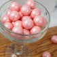 Pink Shimmer Gumballs 1 Inch Gumballs, 2 Pound Bulk Pink Candy (Approx. 110 Pieces), Pink Candy, Gumballs 1 Inch Pink Shimmer, T