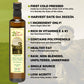 Papa Vince Extra Virgin Olive Oil, First Cold Press, 16.91 Fl Oz, Polyphenol Rich, Unrefined, No Pesticides, No GMO, Sicily, Italy