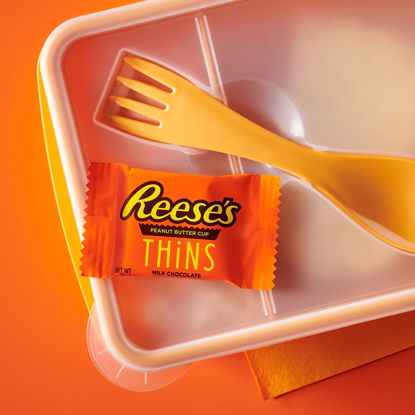 Reese'S Thins Milk Chocolate Peanut Butter Cups, Candy Bags, 3.1 Oz (8 Count)