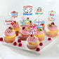 Ercadio 32Pcs Nurse Cupcake Toppers Nursing School Graduation Cupcake Picks For Medical Rn Nurse Themed Birthday Party Cake Deco