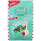 Lindt LINDOR Holiday Assorted Peppermint Chocolate Candy Truffles  15.2 oz. Bag