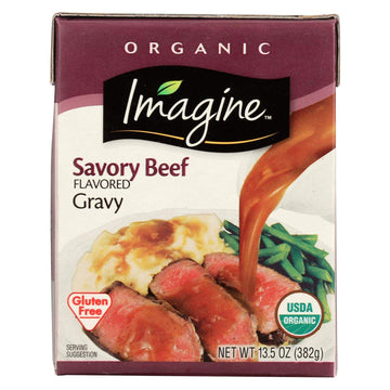 IMAGINE GRAVY BEEF ORG 13.5 Ounce (Pack of 12)