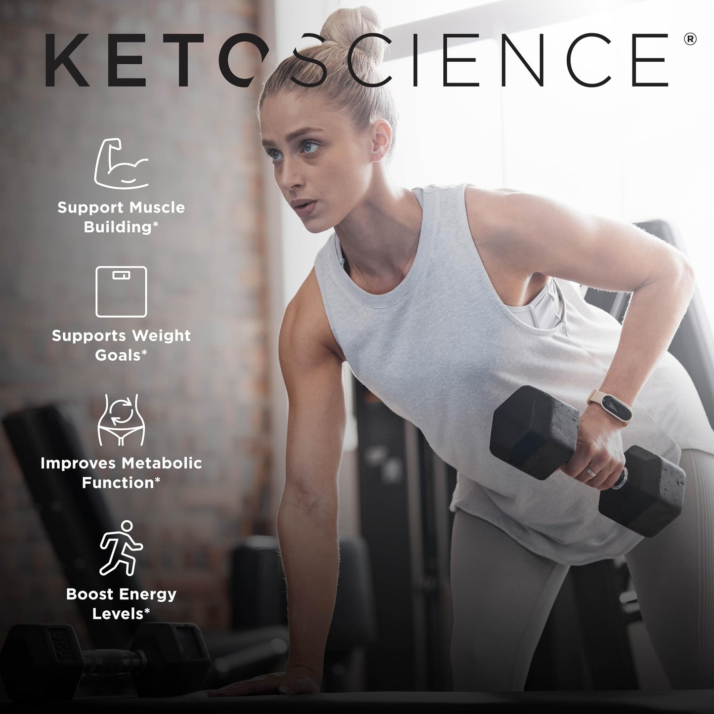 KETO SCIENCE Keto Meal Shake, Plant Based Protein, Chocolate Cream, 15.2 Ounce, Complete Meal Replacement, 14 Servings