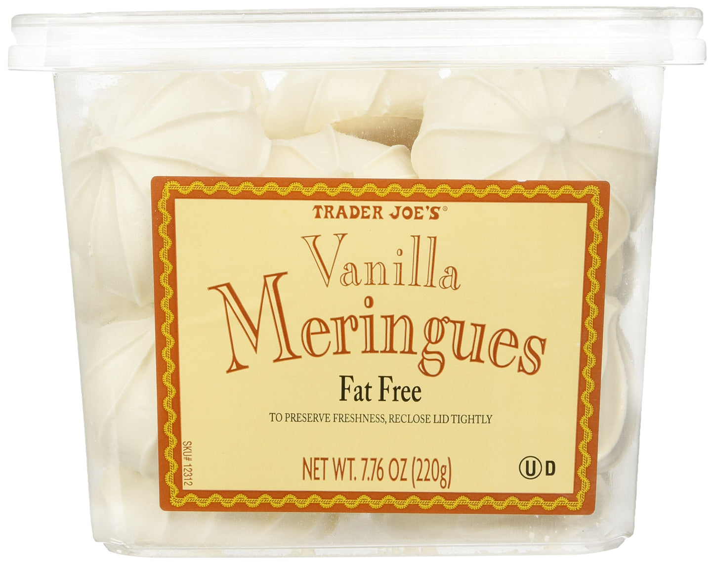 Trader Joe's Vanilla Meringues Cookies