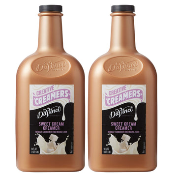 Davinci Gourmet Sweet Cream, Coffee Creamer, 64 Fluid Ounce (Pack Of 2)