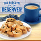 Cooper Street Cookies All Natural Twice Baked Crispy Cookie, Peanut & Dairy Free, Biscotti Style 5Oz, Lemon Blueberry (Lemon Blu