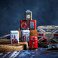 Iconic London Sights 6X Tea Tins With Fine English Breakfast Loose Leaf Tea, British Souvenir, Big Ben, Uk Foods