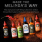Melindas Craft Wing Sauce Gift Set - 6 Flavors, 12 oz Each, 6 Pack