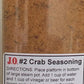 J.O. Crab Seasoning #2 32 Ounce