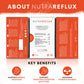 Nutra Tea Acid Reflux Tea - Herbal Tea for Stomach Relief - 20 Enveloped Tea Bags - Includes Slippery Elm, Fennel & Licorice