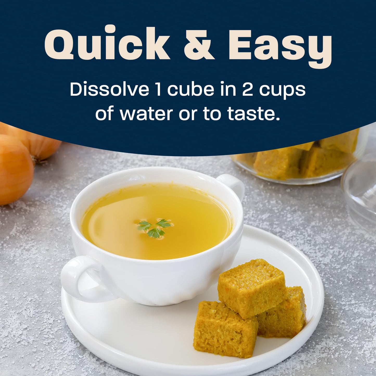 Massel Chicken Style Broth Boullion Cubes, Gluten Free, MSG Free, Dairy Free, Non GMO, 0g Trans Fat Soup Base Seasoning For Rame