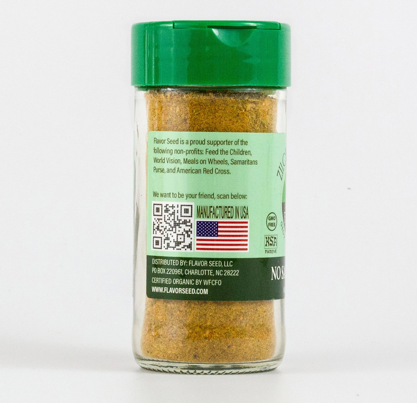 Flavor Seed Zilch. Nada. None. Organic Salt Substitute All Purpose Seasoning. Gluten Free Seasonings And Spices For Cooking. Pla