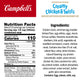 Campbells Condensed Kids Creamy Chicken and Twists Soup, 10.5 oz Can (12 Pack)