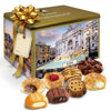 Matilde Vicenzi Roma Cookie Gift Tin - Italian Pastries & Cookies In Individually Wrapped Trays - Gourmet Gifts For Thanksgiving, Holidays, Corporate - Assorted Cookies In Italian Design Tin 32.5Oz (920G)
