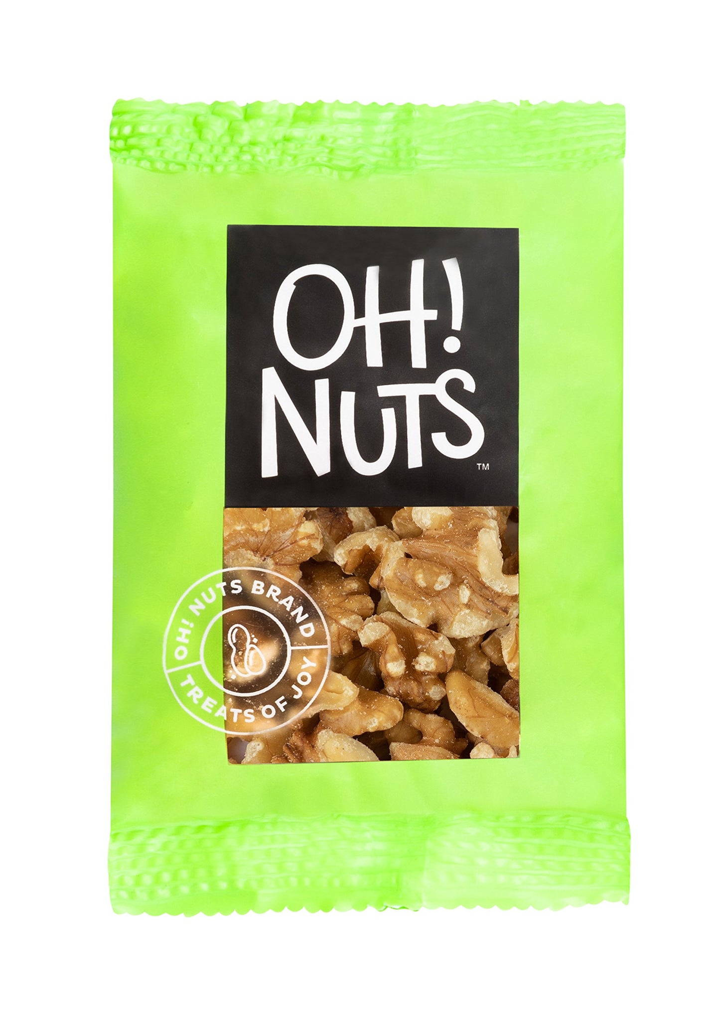 Oh! Nuts Walnuts Raw Individual Nut Snacks for On-the-Go - 12 Convenient Nut Snacks for School - Bulk Nuts Variety - Individual